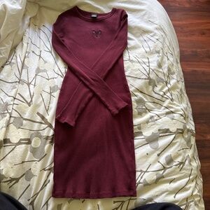 Body-con butterfly dress